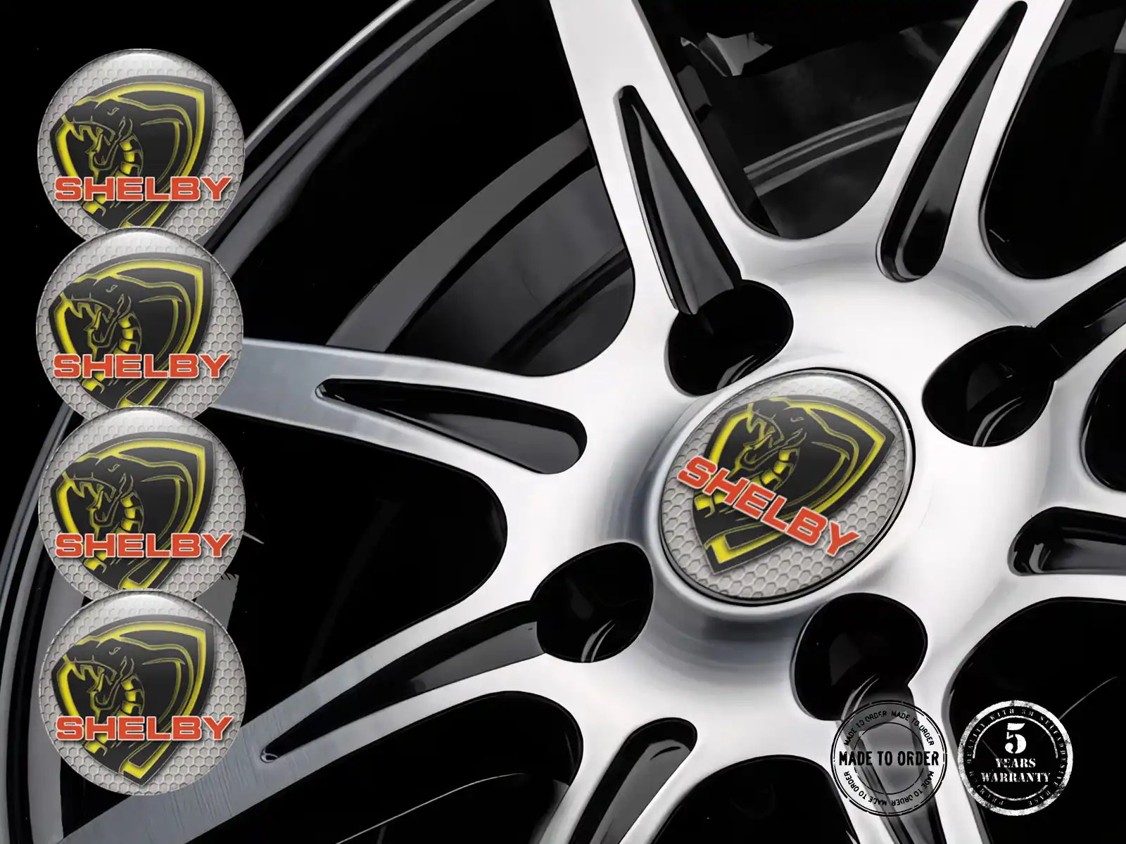 Wheel Emblems Brand Calibrating Radiant Flow Path